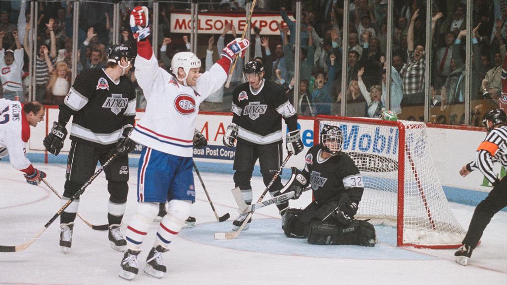 Scoring the Stanley Cup–winning goal